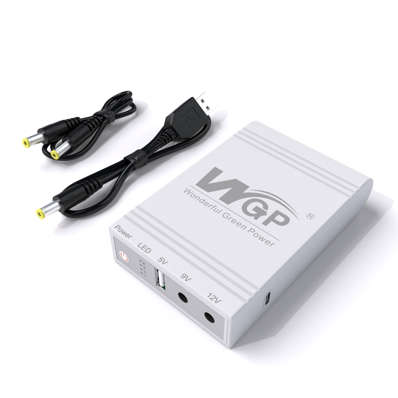 Джерело безперебійного живлення Power Bank для роутера 10400 мА·год, міні ДБЖ UPS 5/9/12 В